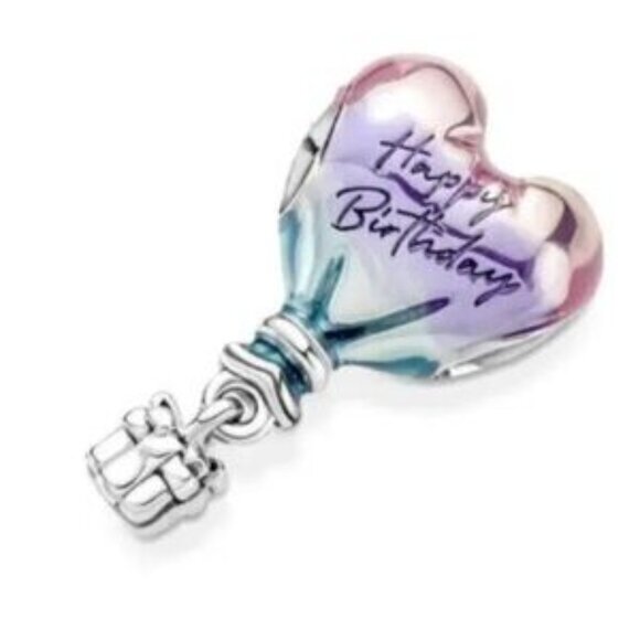 Pandora Happy Birthday Hot Air Balloon Charm - Picture 2 of 4